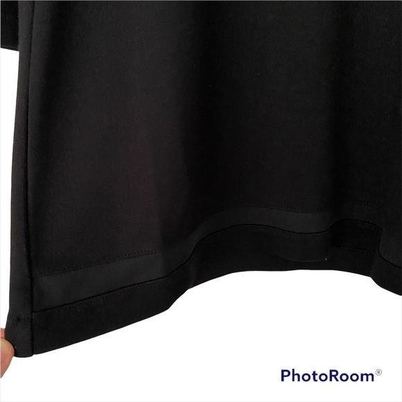 KENNETH COLE REACTION MESH INLAY 3/4 LENGTH SLEEVE BLACK TOP, LADIES MEDIUM - Picture 5 of 5